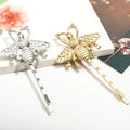 European and American Temperament Street Hair Accessories Matte Retro Bee Hairpin Exquisite Alloy Side Clip Metal Hairpin