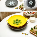 Microwave Splatter Lid Silicone Food Cover Spill Stopper Boil Safeguard for Kitchen Cooking Silicone Pot Cover