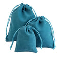 Custom Logo Printed Plush Cotton Velvet Jewelry Bag Soft Velvet Gift Packaging Drawstring Pouch Velvet Gift Promotional Bag
