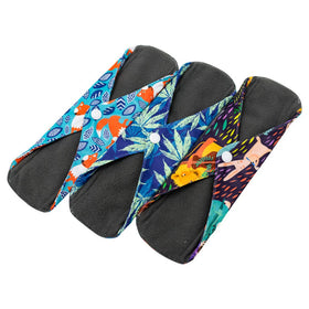 Wholesale Bulk Eco Friendly Sanitary Napkin Washable Menstrual Cloth Pads