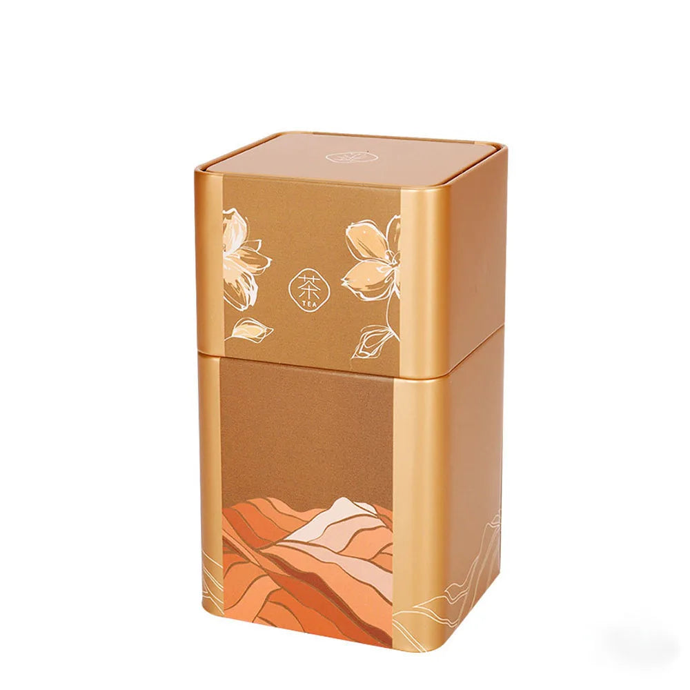 Wholesale Eco-Friendly Luxury Food Container Gift Box Custom Printed 82*72*143mm Rectangular Tea Packaging for Chewing Gum Candy