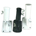 Wall Heavy Duty Aluminum LED LIGHT Flag Pole Holder Flag Pole MOUNTING