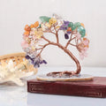 Chakra Crystal Gravel Fortune Tree the Pine Greeting Guests Chinese Life Tree Ornament