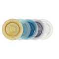 Modern 13 Inch Lightweight Glass Plates Custom Color for Home and Restaurant Kitchen Eco-Friendly Customized Charger Plate