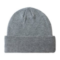 Solid Color Warm Winter Knitted Blank Style Custom Ski Slouchy Cuff Beanie Manufacturer for Men