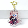 Custom Holographic Epoxy Acrylic Promotional Gifts Custom Personalized Printing Acrylic Charms