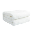 RubySub New Arrival White Soft Flannel Sublimation Baby Blanket Blank Sublimation Kids Blanket