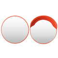32 Inches 80cm Polycarbonate Reflective PC Outdoor Traffic Road Safety Intersection Round Convex Mirrors for Parking Wholesale