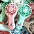 Portable Usb Handheld Ceiling Fan Lash Table Fan Summer Must Have Rechargeable Battery Portable Air Cooling Usb Mini Fan