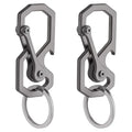 Hot Selling Heavy Duty Car Key Chains Organizer for Men and Women Titanium Key Chain Multifunctional Carabiner Keychain