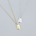 Shell Shape Pendant Gold Plated 925 Sterling Silver Pendant Necklace Fashion Jewelry for Women