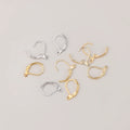 18k Gold Plated Earring Brass Fashion Accessories Earrings Jewelry Making Findings