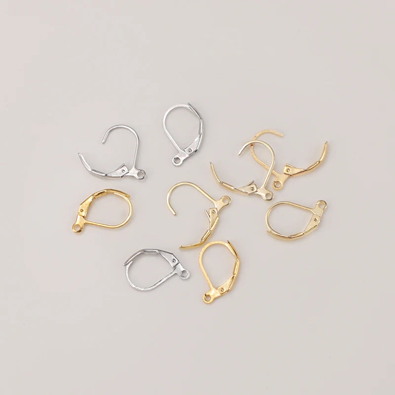 18k Gold Plated Earring Brass Fashion Accessories Earrings Jewelry Making Findings