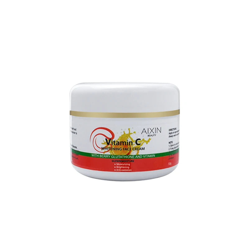 Aixin Private Label 50ml Vitamin C Whitening Cream Brightening and Anti-aging Moisturizing Vitamin C Face Cream