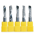 Lanke 4mm  Solid Carbide Tungsten Steel Single Flute End Mills One Flute Spiral Endmill Milling Cutter for Wood MDF Cutting