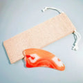 DIY Gem Natural Comb Shaped Massage Tool Red Agate Gua Sha with Thumb Hoke Facial Spoon Gua Sha