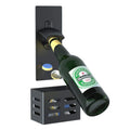 Magnetic Bottle Opener with Lid Collector - Detachable Wall Mounted Beer Bottle Opener Suitable for Refrigerators and Kitchens