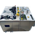 Cocktail Station with Refrigerator Shelf Bartender Bar Counter Shop Drink Business Customizable Stainless Steel Size & Weight