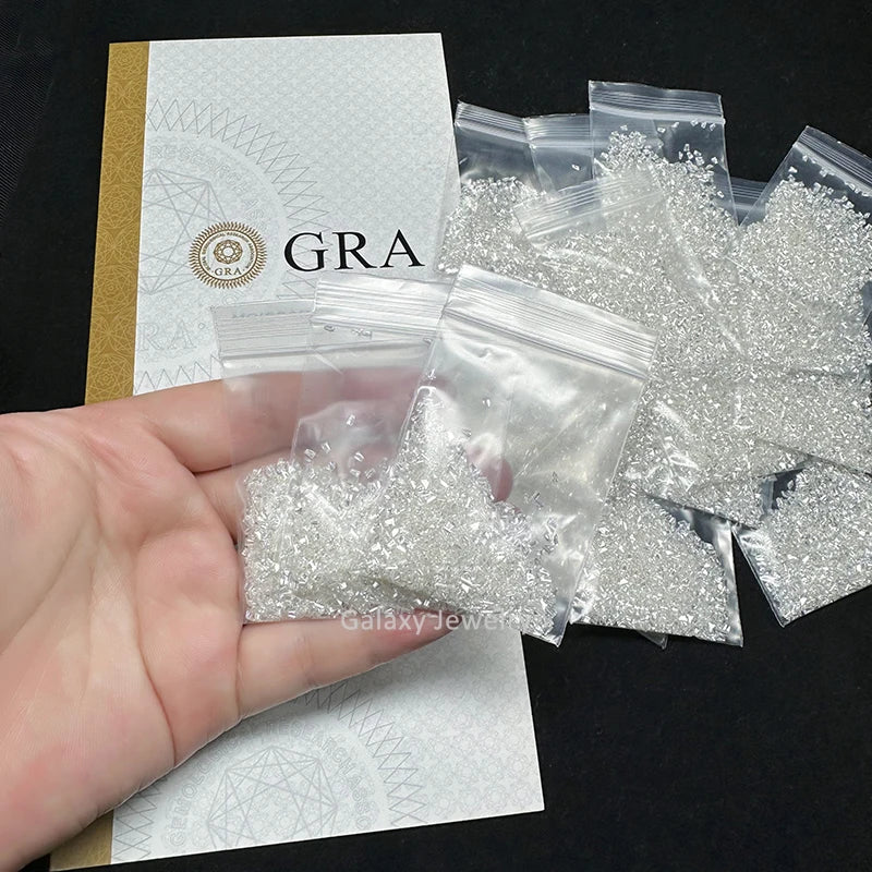 Hot Sale Fancy Shape Moissanite DEF White Color Melee Trapezoid Baguette Cut Synthetic Moissanite VVS Diamond for Jewelry Making