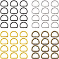 Top Sale Handbags Hardware Iron High Corrosion Resistance Metal D Ring Buckles Hardware Bag Accessories