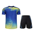 Custom Sublimation Printing Badminton Wear Tennis Wear Quick-drying T-shirt Breathable   Polyester Tennis Shirt