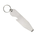 New Design Multi Function Beer Opener Keyring Stainless Steel Silver Bottle Opener Keychain