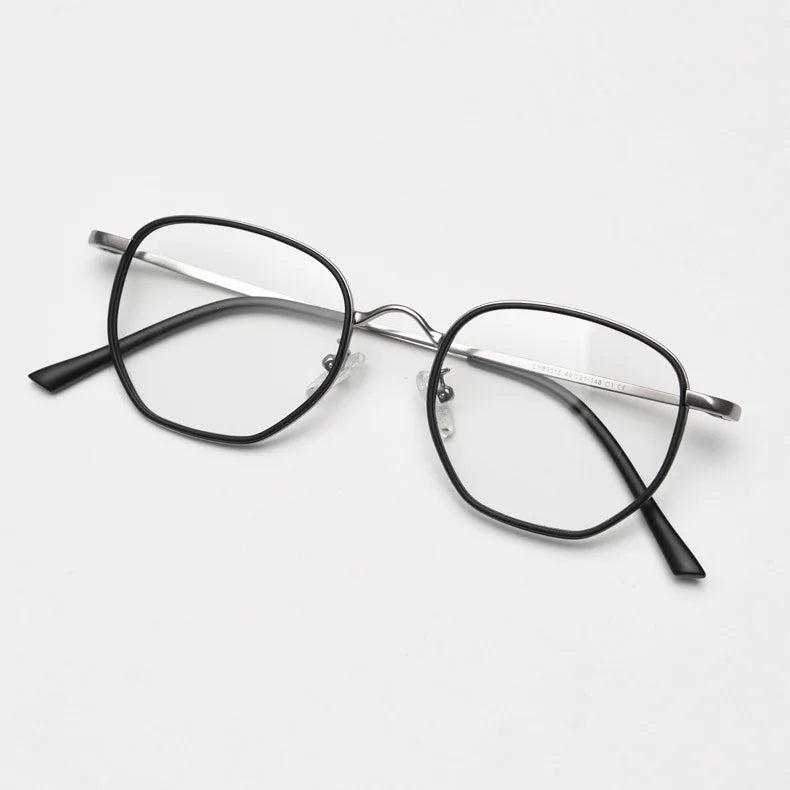 2025 Ultra-light square Frame Vintage Plain Face Glasses Optical Eyeglasses for Women