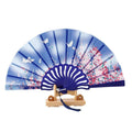 Customized 7inch  Chinese Style Plastic Fan Elegant Party Favors Hand Cute Folding Fabric Fold Retro Fan Dance Lace Fan