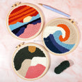 Punch Needle Embroidery Starter Kits Punch Needle Embroidery Punch Needle Kit