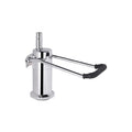 Hydraulic Barber Chair Pump Parts Swivel Lifting Function Adjustable Solid Metal Footrest Durable Metal Salon Equipment