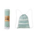 Wholesale Striped Cotton Beach Towel with Customizable Private Logo Tropical Style Beach Towel with Tassel