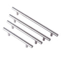 Modern Stainless Steel T Bar Handle Pull Knob for Kitchen Cabinets Furniture and Cupboard Drawers Adjustable Wardrobe Knob