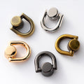 10mm Metal Bag Zinc Alloy  Parts Handbag Chain Hanger Screw Ring Connector Rivet Leather Nails Fastener Button Craft Accessories