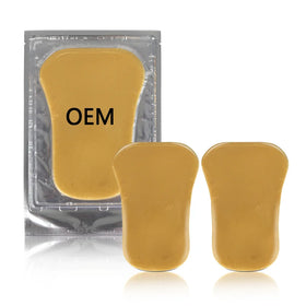 Wholesale Private Label Gold 24k Hydrogels Hydrating Nourishing Moisturizing Collagen Dry Skin Care Foot Mask
