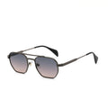 New Square Frame Sunglasses-Fashionable UV400 Metal Polarized Sun Glasses for Driving Sun Protection Luxury Sunglasses