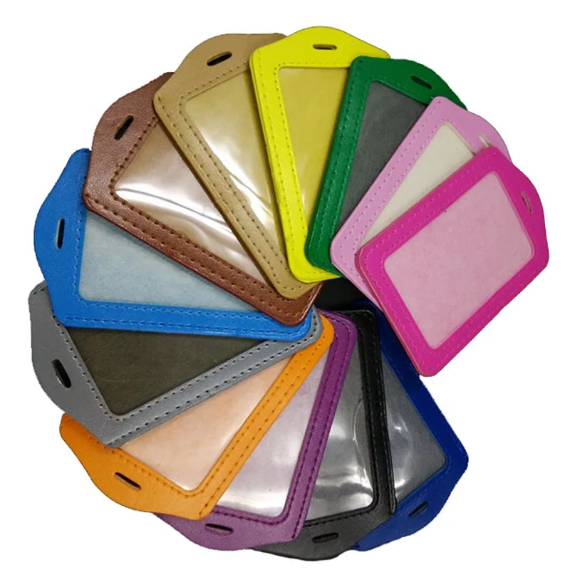 Custom Shape Diy Logo Automatic Driving License Rfid Credit Leather Pu Wallet Card Holder