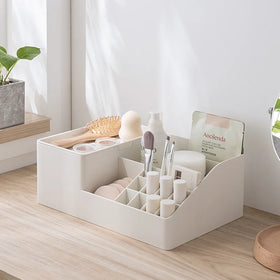 New Lazy Bathroom Cosmetic Jewelry Cosmetics Organizer Storage Box