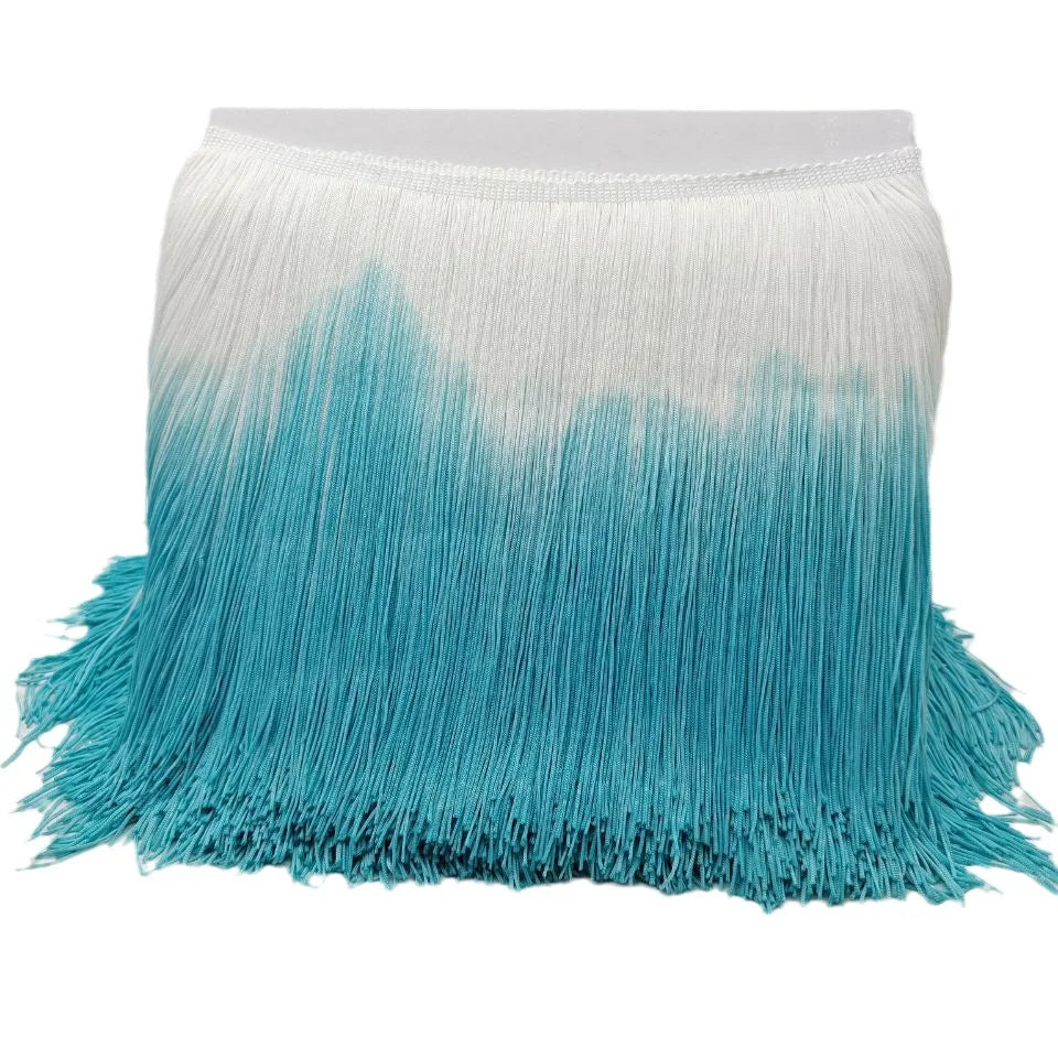 Fashion 15CM Fringe Lace Tassel Lace Trimming Border for Dancing Dress Evening Dress Lace Trimming Tailor Accessories