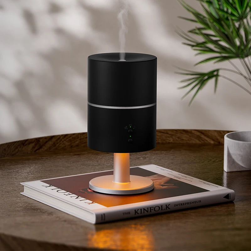 Hotsale Electric Aroma Diffuser Essential Oil 3-in-1 Ultrasonic Table Lamp Night Light Silent Air Humidifier for Bedroom Hotel