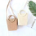 2026 New Model Women's Casual Straw Crossbody Bag Lightweight Zipper Closure Soft Durable Eco-Friendly Breathable Shoulder Strap