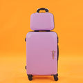 Luggage Suitcase Piece Set Carry on ABS+PC Spinner Trolley with Pocket Compartmnet Weekend Bag  20in Carry on