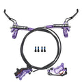 ZOOM HB-910 4 Pistons Hydraulic Disc Brake Front 900mm Rear 1550mm for MTB Bike Hydraulic Brakes Bicycle Parts
