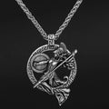 Roman Mythology Jewelry Athena Greek Goddess Necklace Minerva Pendant Warrior Goddess Necklace for Men Women Gifts