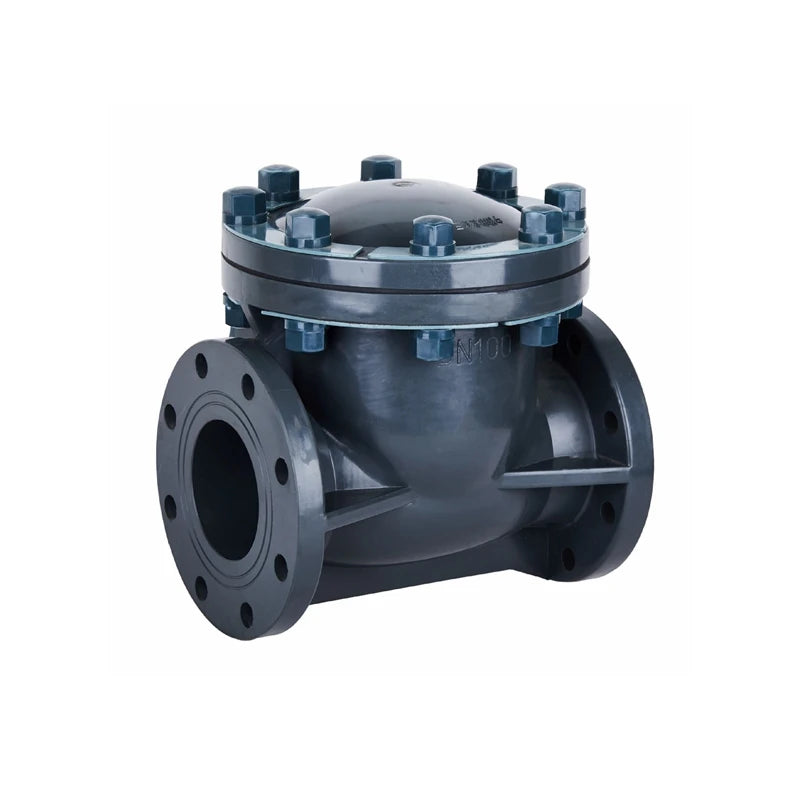 China High Quality 4inch to 6inch Plastic One Way Check Valve DN100 to DN150 UPVC Pvc Check Valve