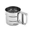Handheld Flour Sieve Small Size Cup Shape Semi-automatic Stainless Steel Flour Sifter
