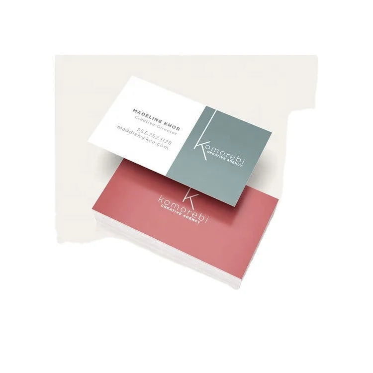 Cardboard Cards Custom Black Name Business Card Glossy Art Paper New Design 7~15days Hopping Greeting Offset Printing CN
