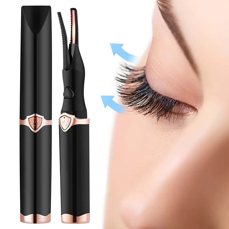 Portable Rechargeable Electric Heated Eyelash Curler Set New Logo Disposable Eyelash Heat Curler Beauty & Personal Care Product