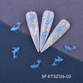 Wholesale 3D Resin Fish Nail Charms Cute Nail Charm Nail Art Accessories Supplier