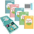 Sank Magic Style Custom Copybook for Kids Spiral-Bound School Practice Printed Workbook with Paper Cover