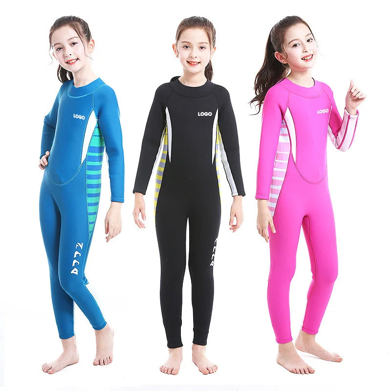 Low Price 2.5Mm Kids Various Specifications Neoprene Clothes Youth Children'S Thermal One Piece Short-Sleeved Wetsuit